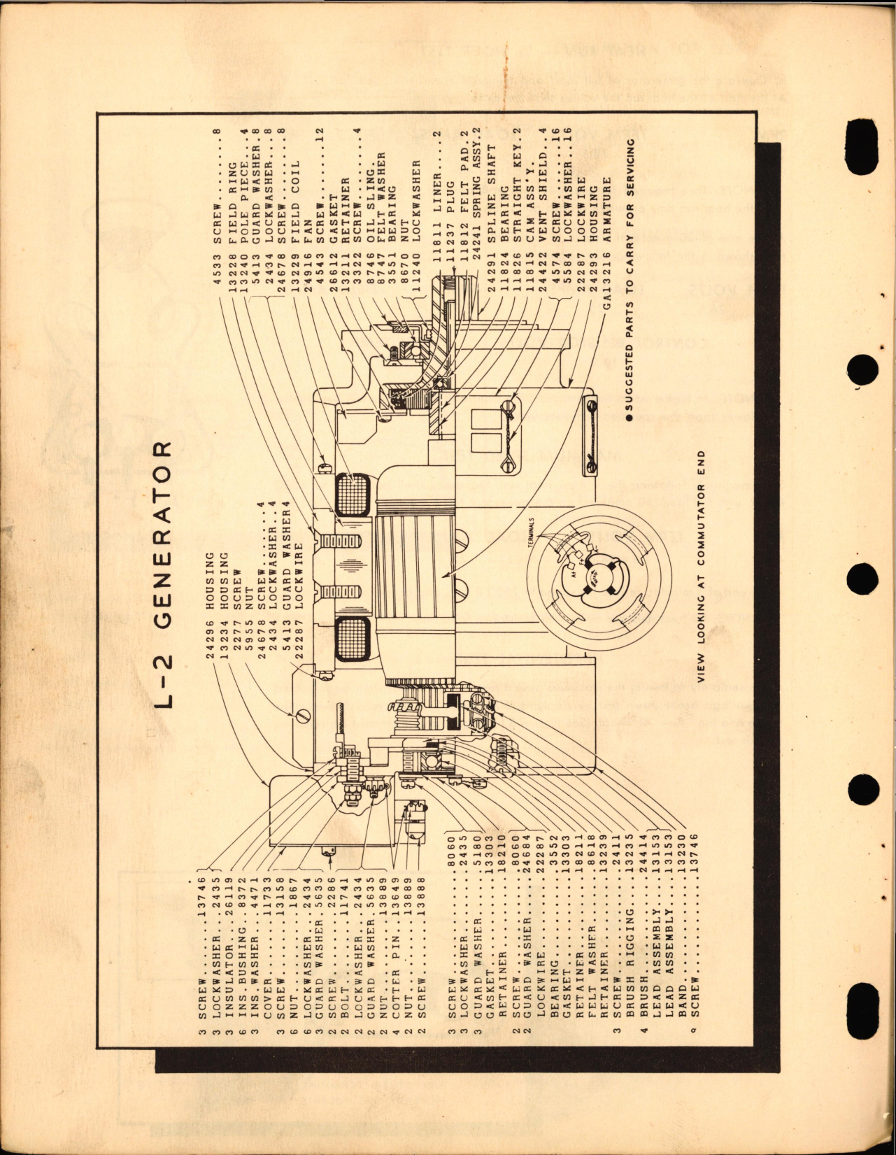 Sample page 33 from AirCorps Library document: Leece-Neville Aircraft Equipment Manual
