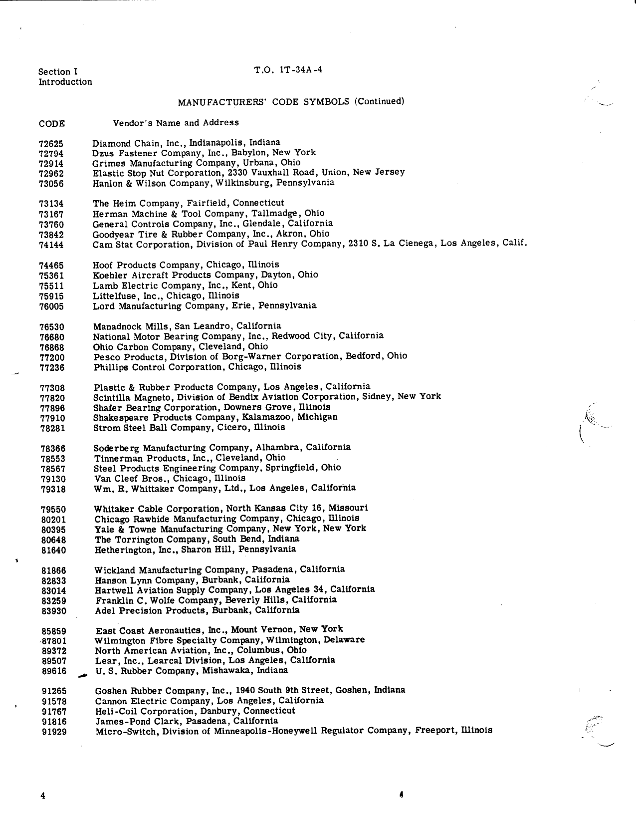 Sample page 8 from AirCorps Library document: Illustrated Parts Breakdown for USAF Series T-34A Aircraft