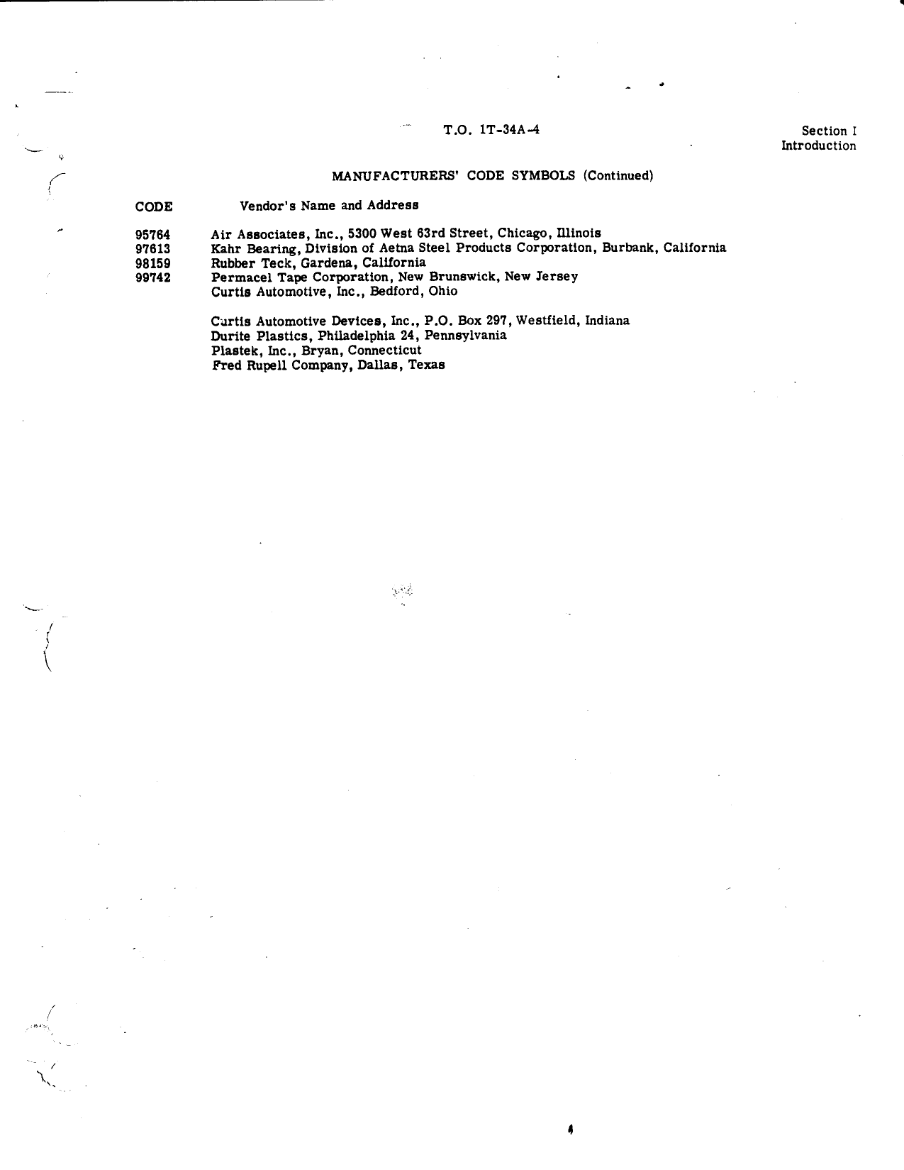 Sample page 9 from AirCorps Library document: Illustrated Parts Breakdown for USAF Series T-34A Aircraft