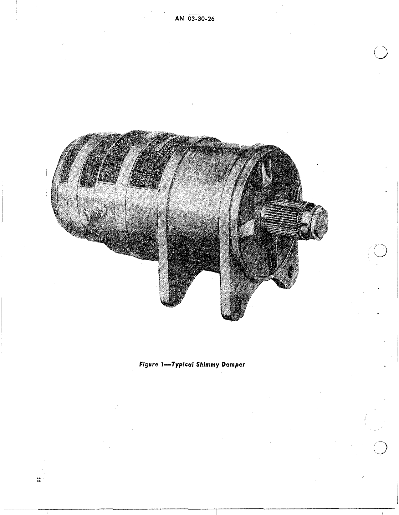 Sample page 4 from AirCorps Library document: Technical Manual - Operation, Service & Overhaul Instructions - Shimmy Dampers