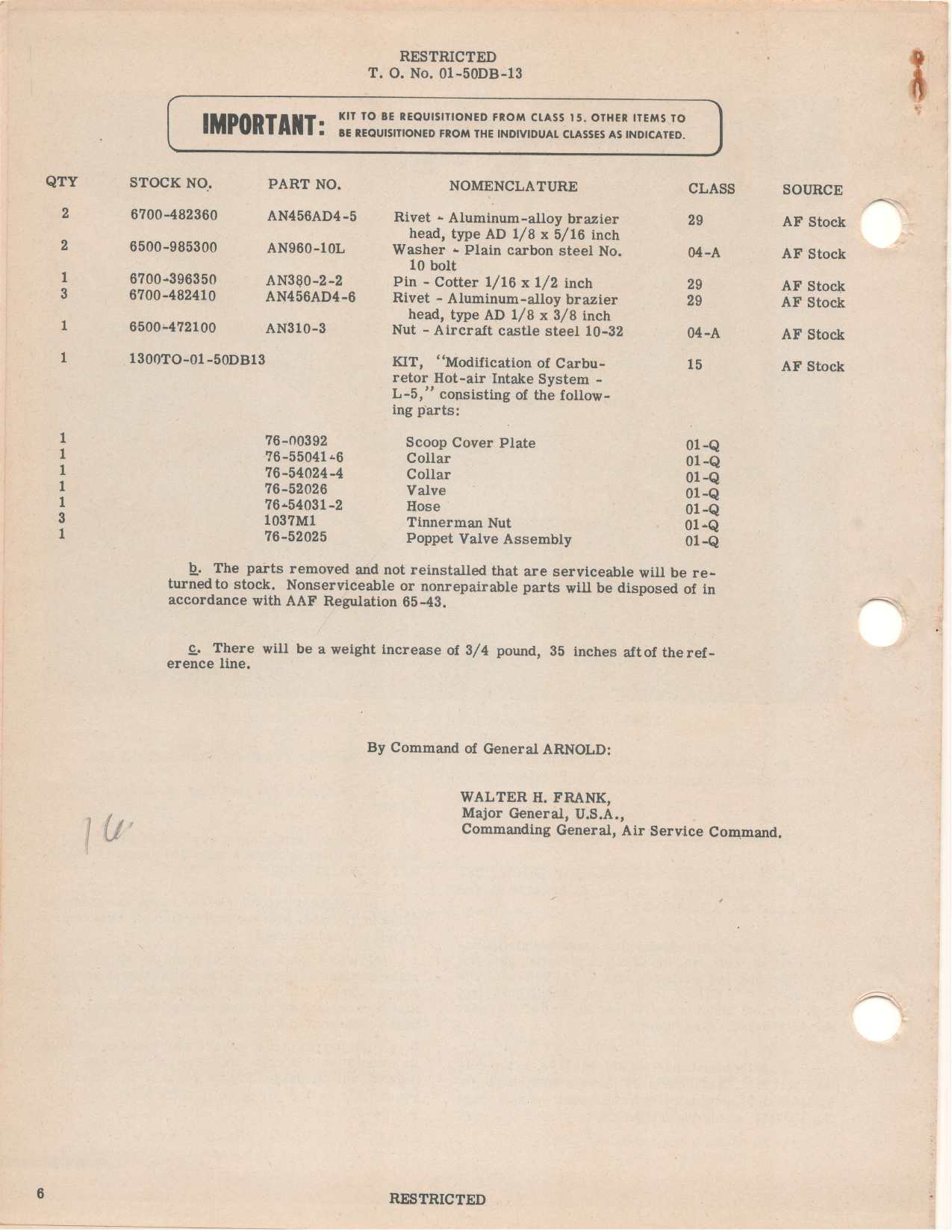 Sample page 4 from AirCorps Library document: Technical Orders - L-5, OY-1