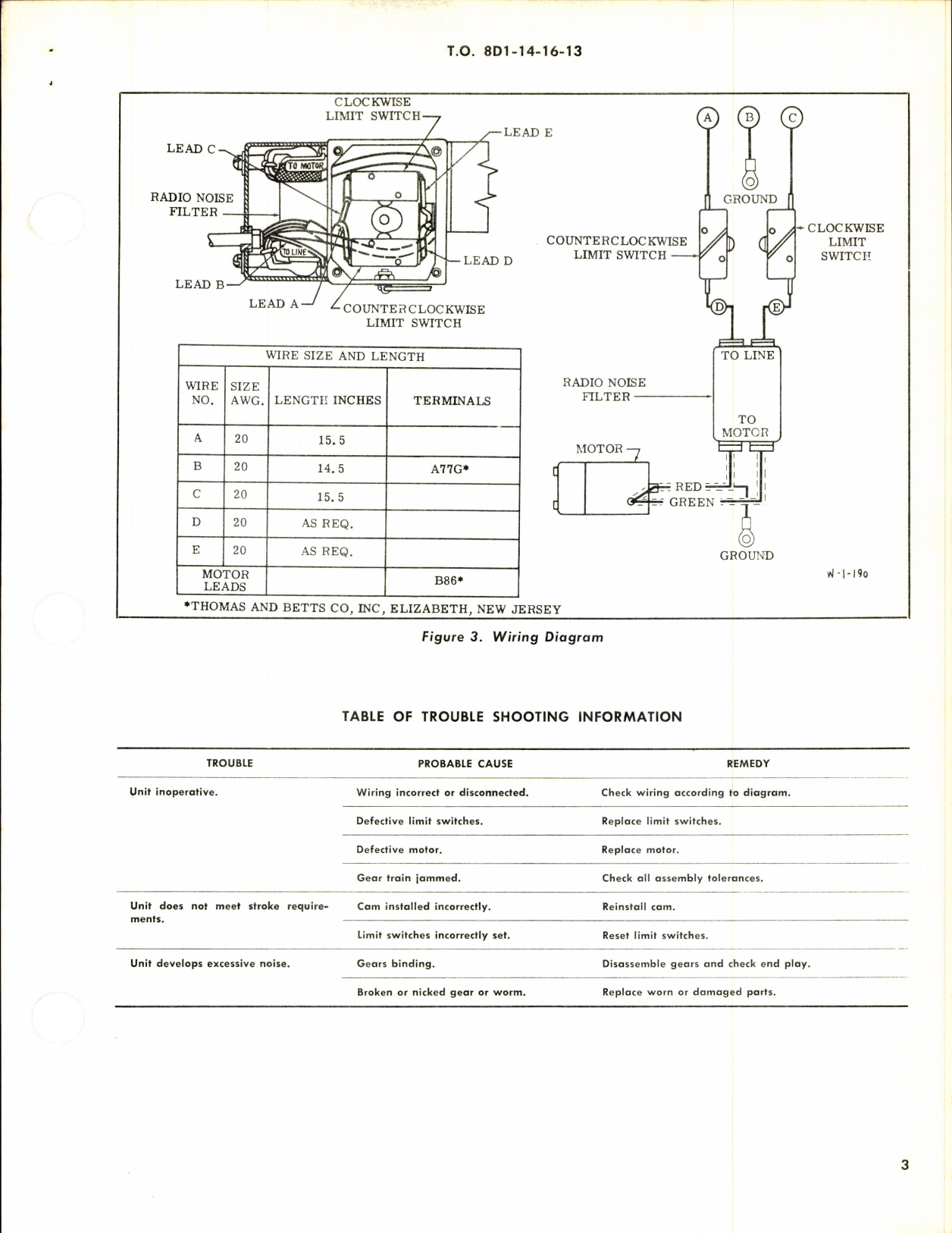 Sample page 3 from AirCorps Library document: Overhaul Instructions w Parts Breakdown Torque Actuator
