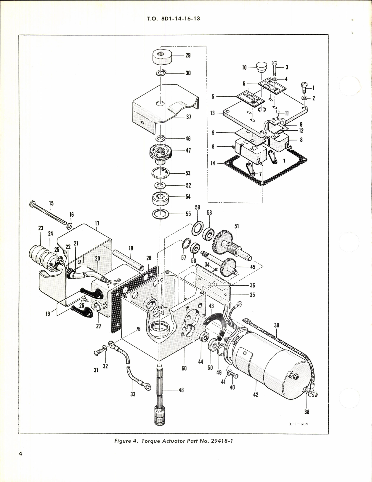 Sample page 4 from AirCorps Library document: Overhaul Instructions w Parts Breakdown Torque Actuator