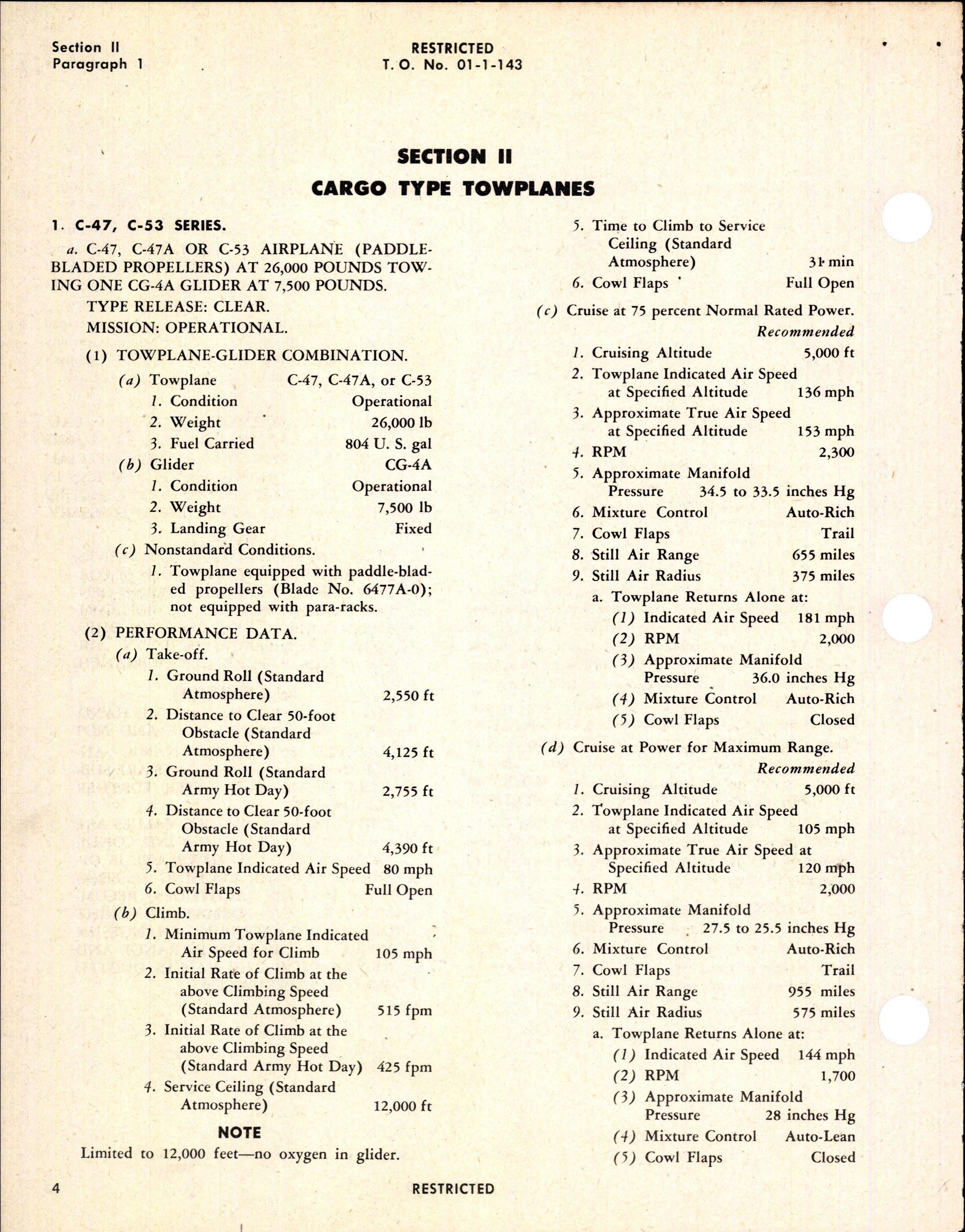 Sample page 8 from AirCorps Library document: Basic Information for Towplane-Glider Combinations