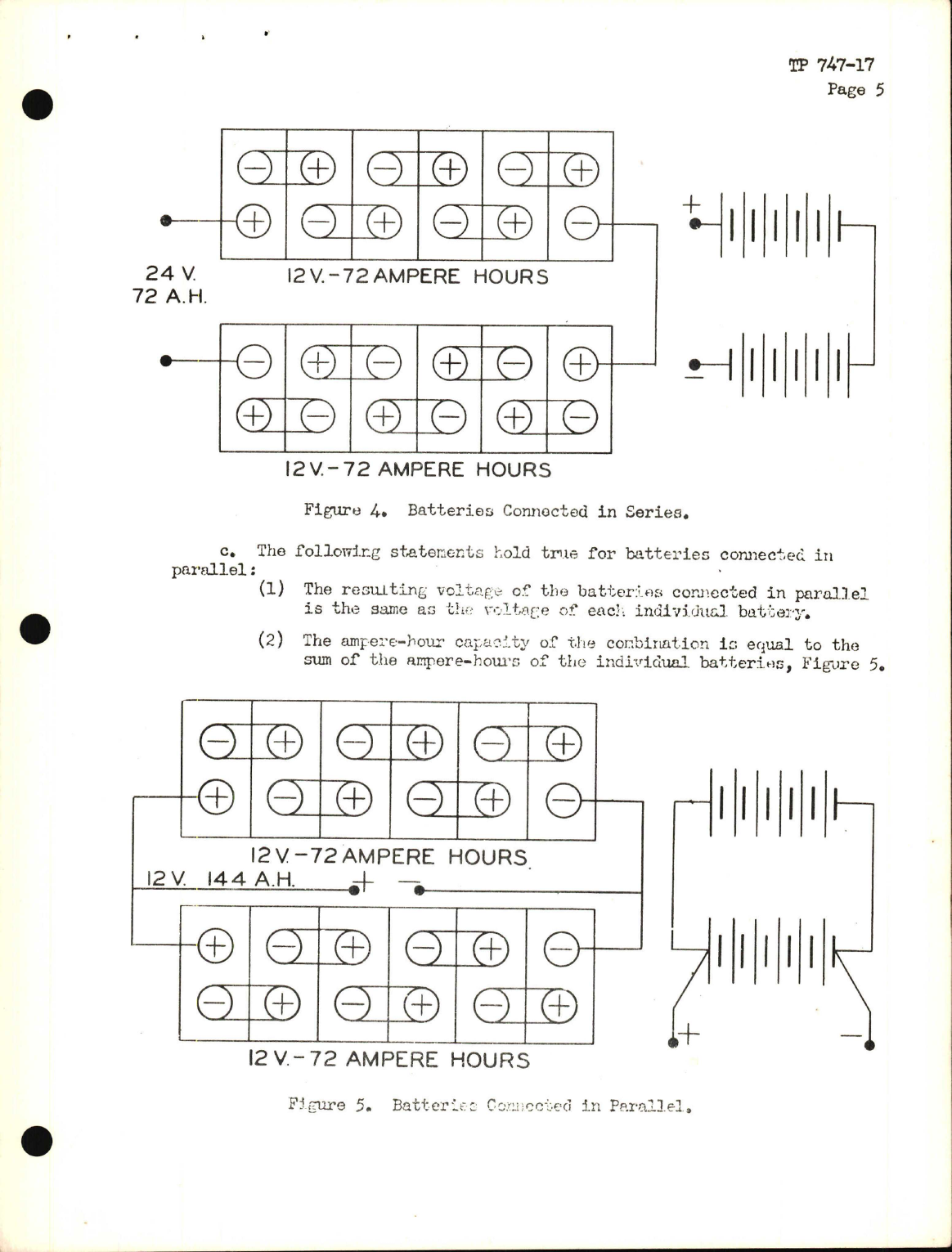Sample page 5 from AirCorps Library document: Training Project, Dry Cells and Storage Batteries