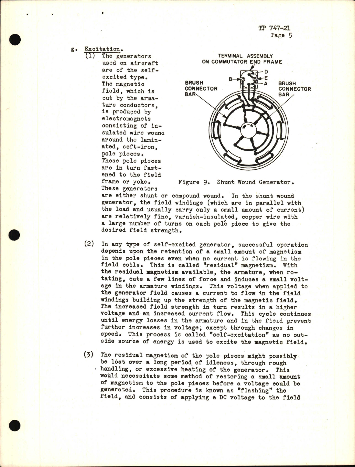 Sample page 5 from AirCorps Library document: Training Project, Generator Power and Control Systems