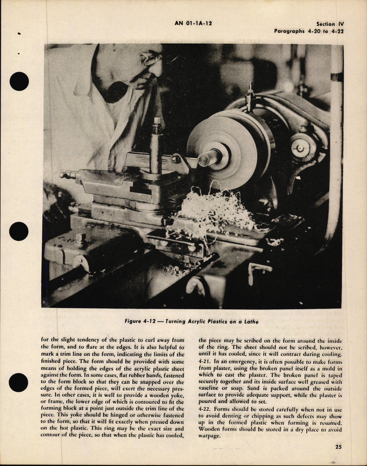 Sample page 30 from AirCorps Library document: Maintenance and Repair of Transparent Plastics