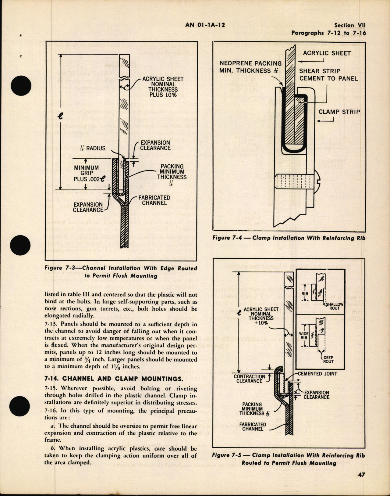 Sample page 52 from AirCorps Library document: Maintenance and Repair of Transparent Plastics