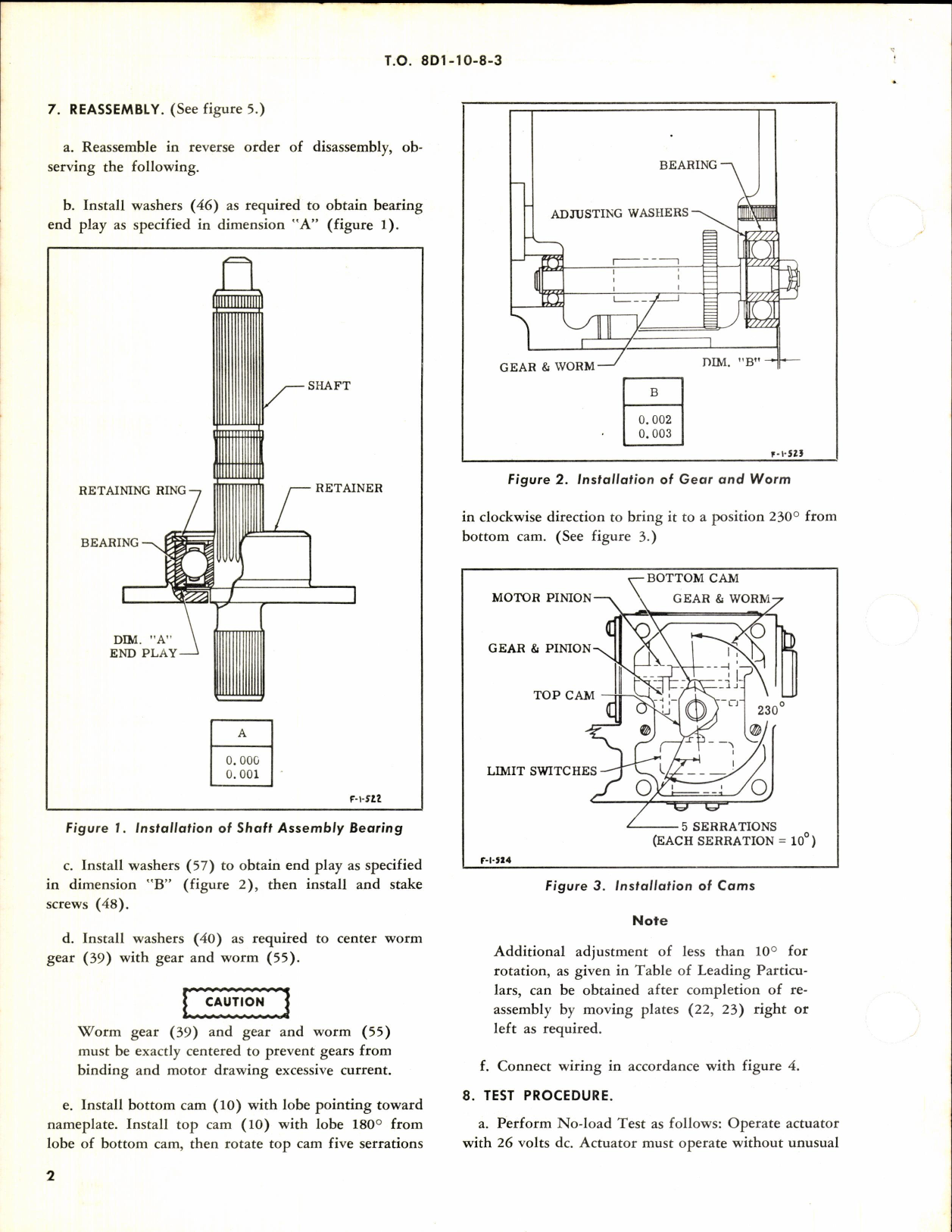 Sample page 2 from AirCorps Library document: Overhaul Instructions with Parts Breakdown Torque Actuator