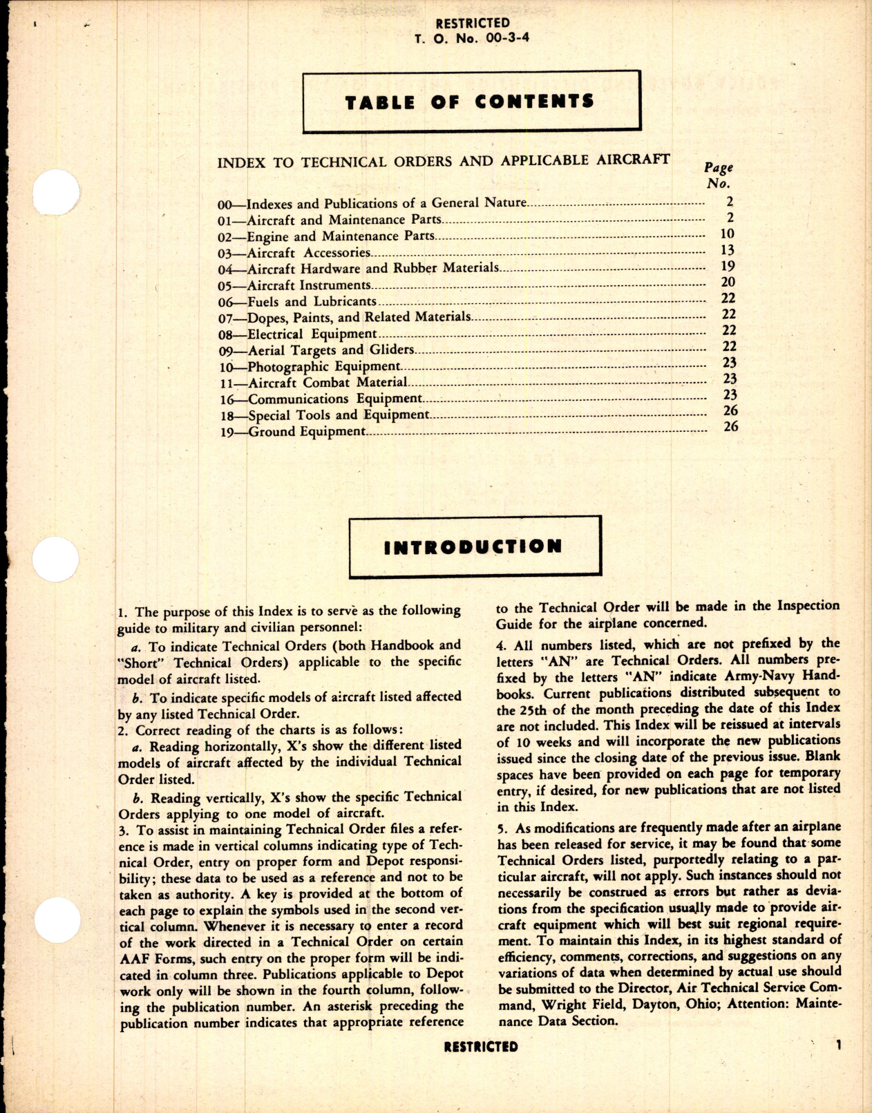 Sample page 3 from AirCorps Library document: Index for Transport Aircraft (Cargo and Personnel)