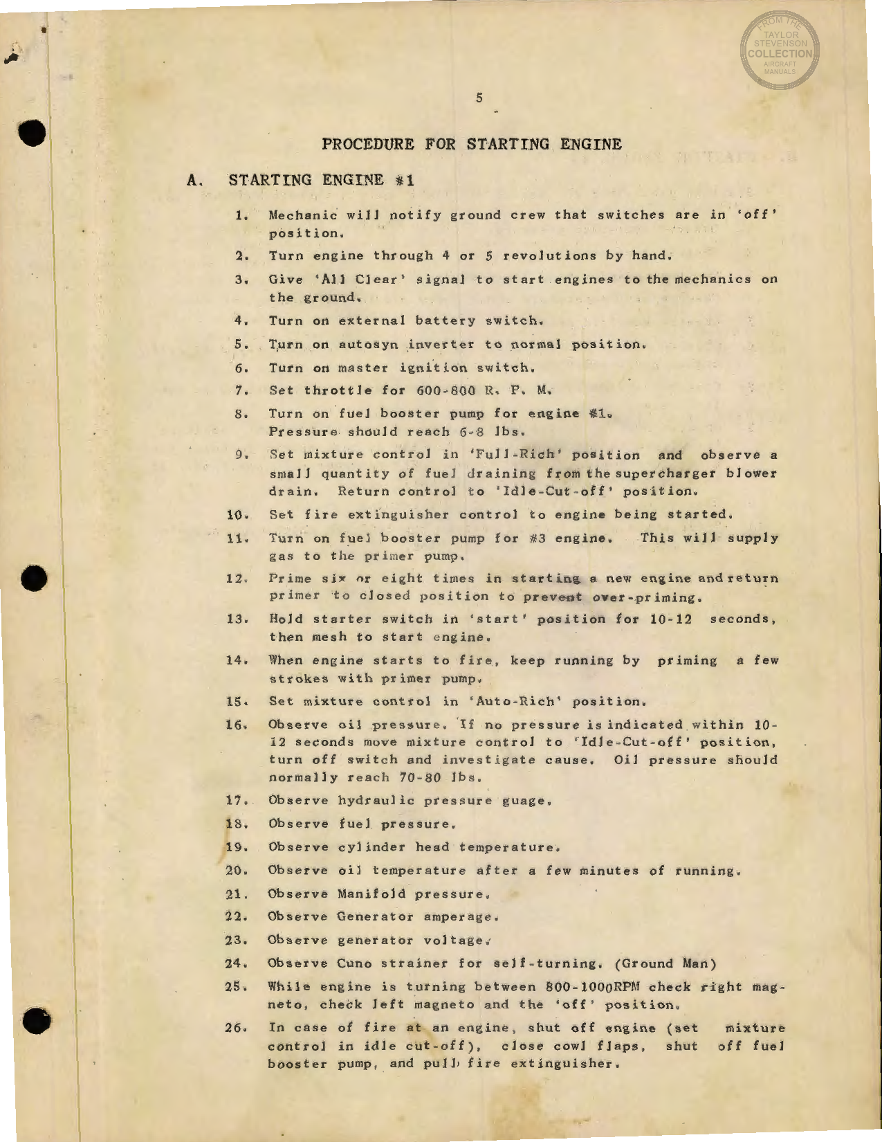 Sample page 6 from AirCorps Library document: Procedure B-17E, Summary of Engine installation Tests
