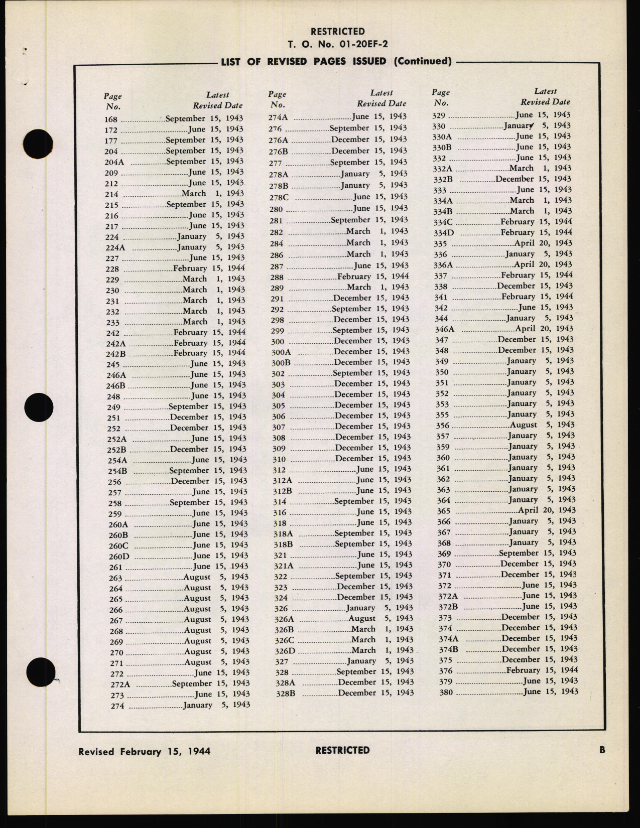 Sample page 5 from AirCorps Library document: Erection and Maintenance Instructions for B-17F (Fortress II) Airplanes