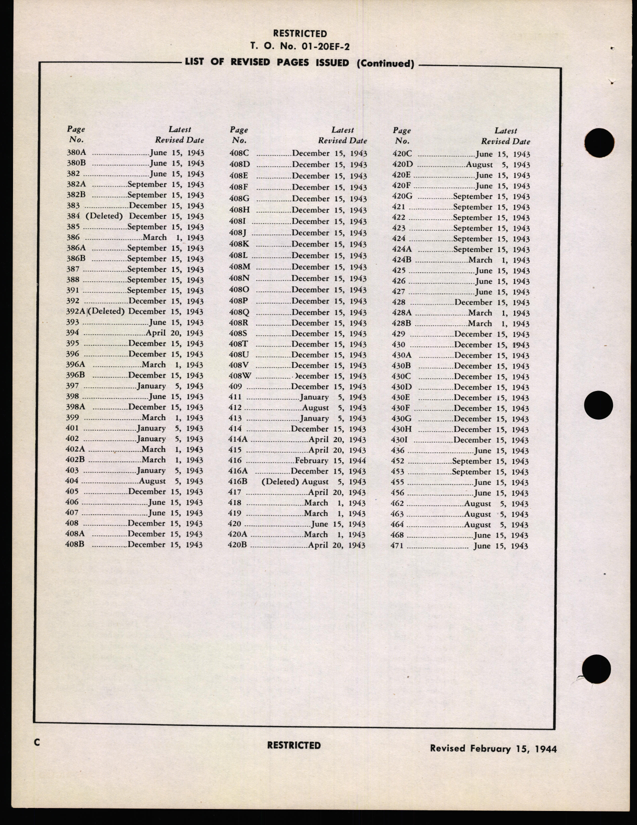 Sample page 6 from AirCorps Library document: Erection and Maintenance Instructions for B-17F (Fortress II) Airplanes