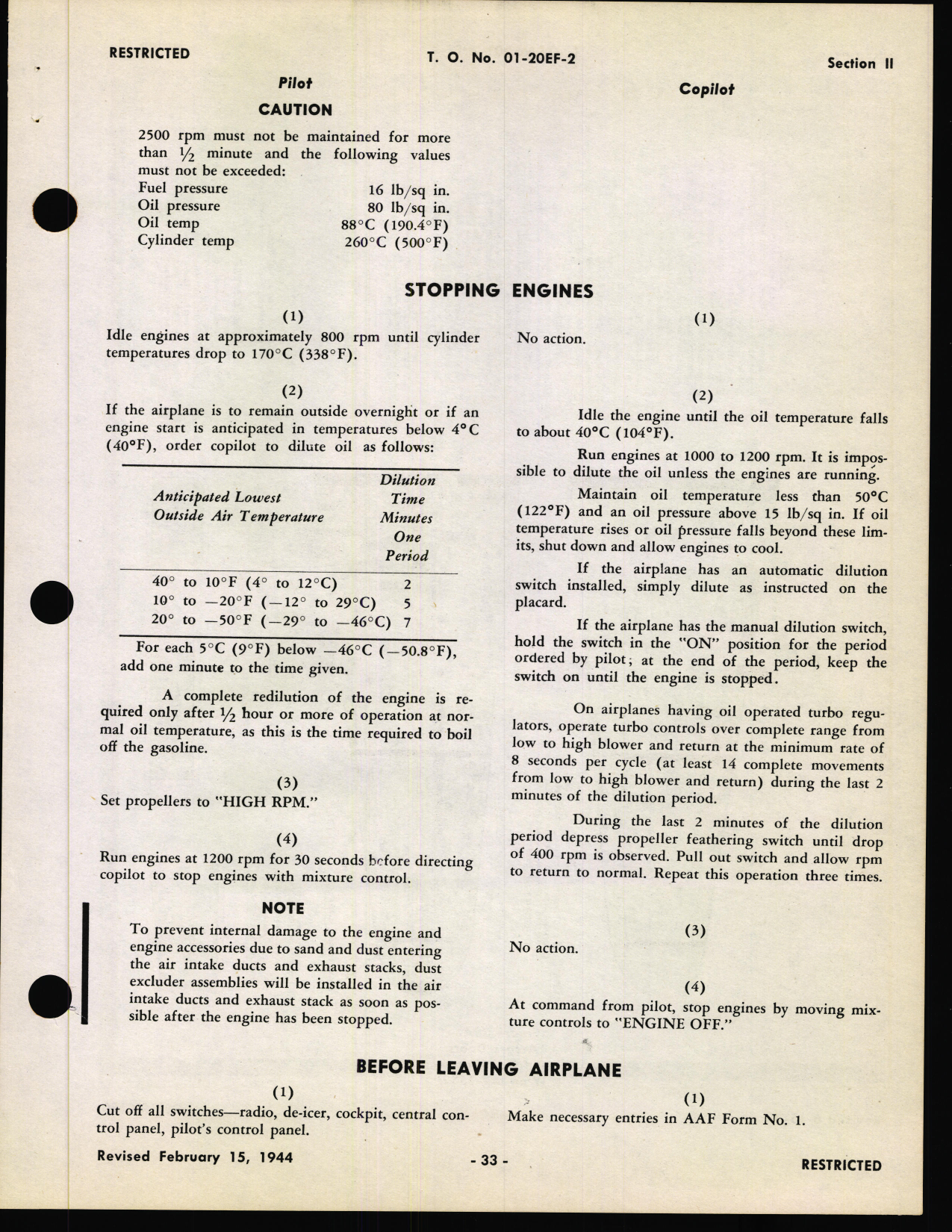 Sample page 7 from AirCorps Library document: Erection and Maintenance Instructions for B-17F (Fortress II) Airplanes