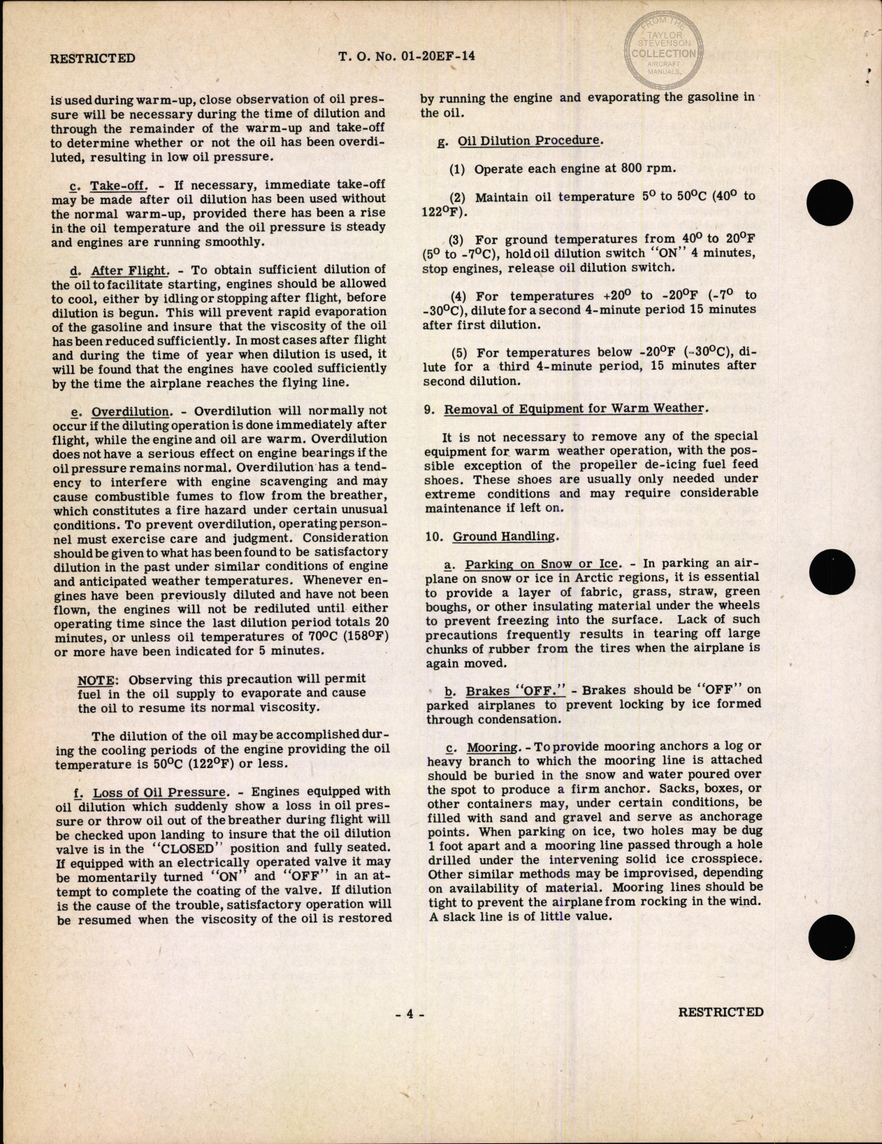 Sample page 7 from AirCorps Library document: Handbook of Cold Weather Operation for B-17F Airplane