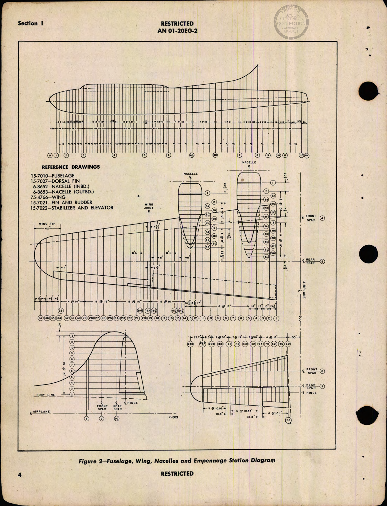 Sample page 6 from AirCorps Library document: Erection and Maintenance Instructions for B-17G (Fortress III) Airplanes