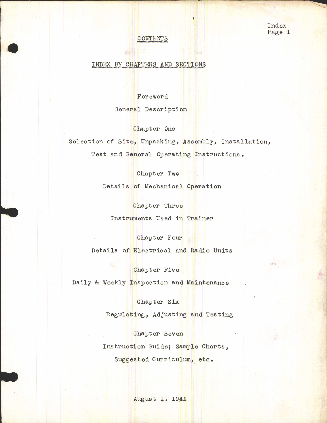 Sample page 7 from AirCorps Library document: Handbook of Instructions for C-3 Trainer