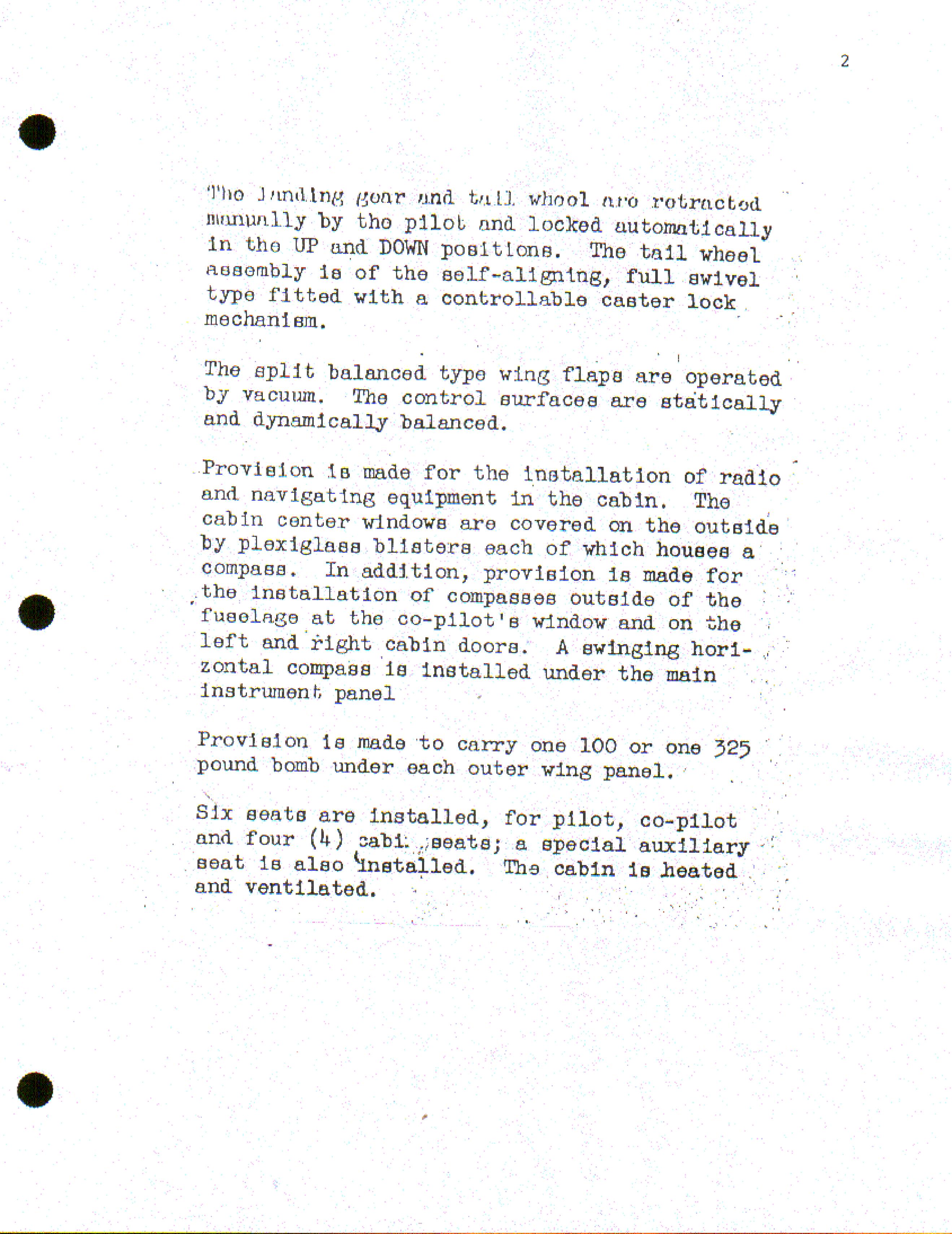 Sample page 5 from AirCorps Library document: Pilot's Handbook for Model JRF-6B, Goose 1A Airplane