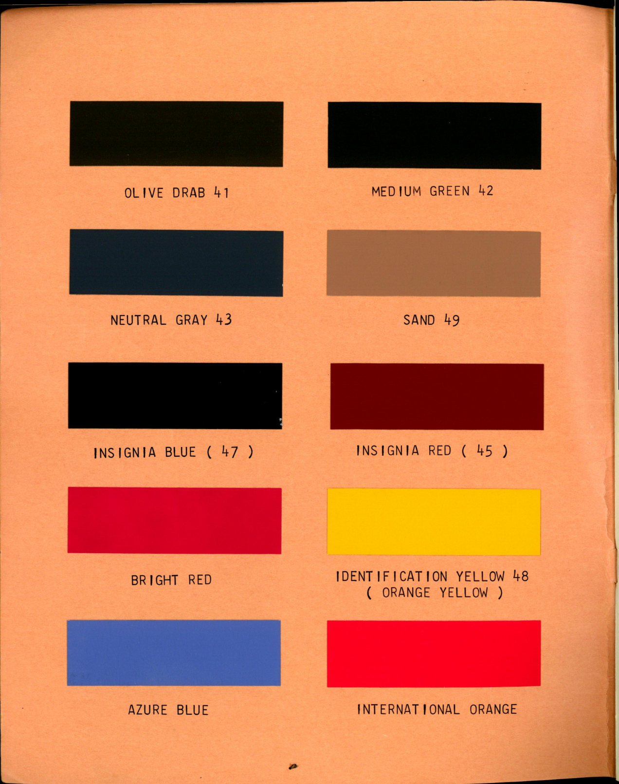 Sample page 2 from AirCorps Library document: United States Camouflage WWII