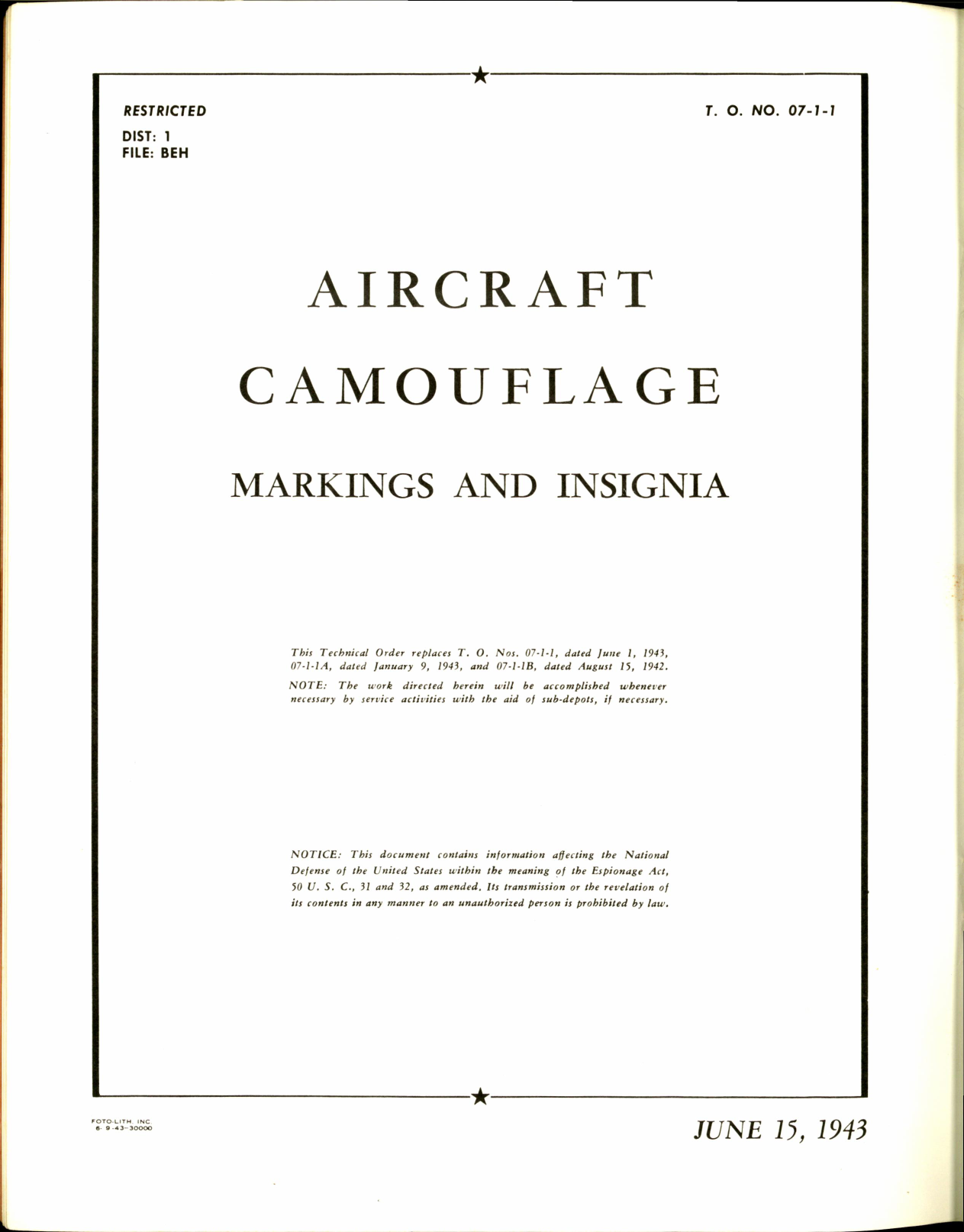 Sample page 8 from AirCorps Library document: United States Camouflage WWII