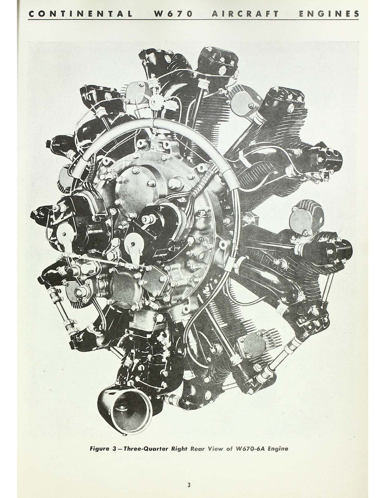 Sample page  11 from AirCorps Library document: Continental W-670 Engine - Operating & Maintenance Instructions