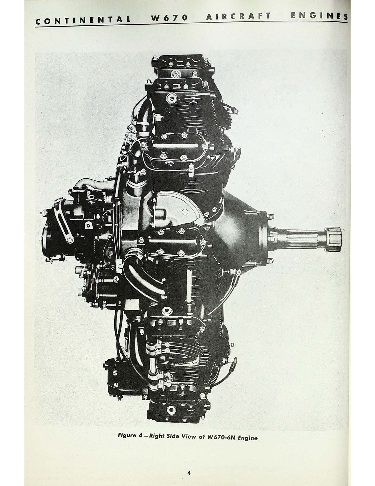 Sample page  12 from AirCorps Library document: Continental W-670 Engine - Operating & Maintenance Instructions