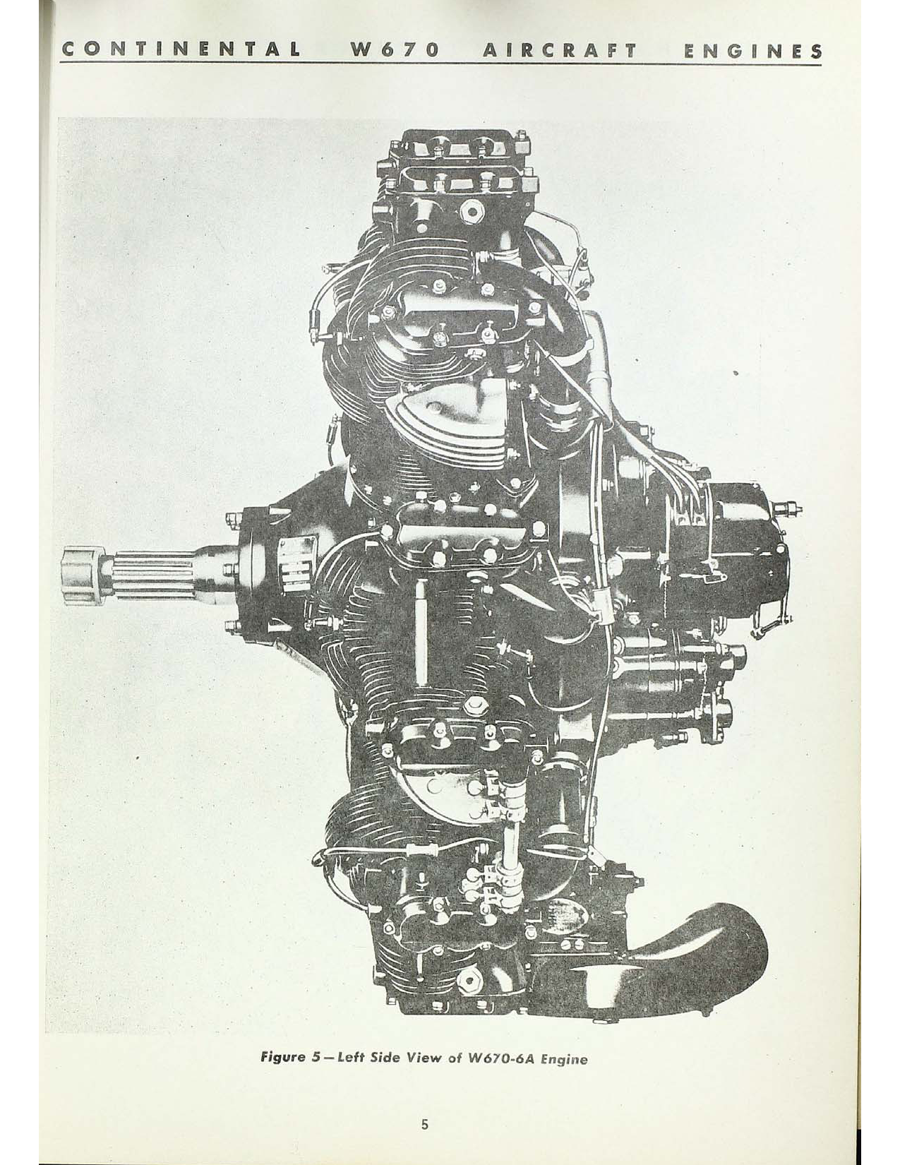 Sample page  13 from AirCorps Library document: Continental W-670 Engine - Operating & Maintenance Instructions