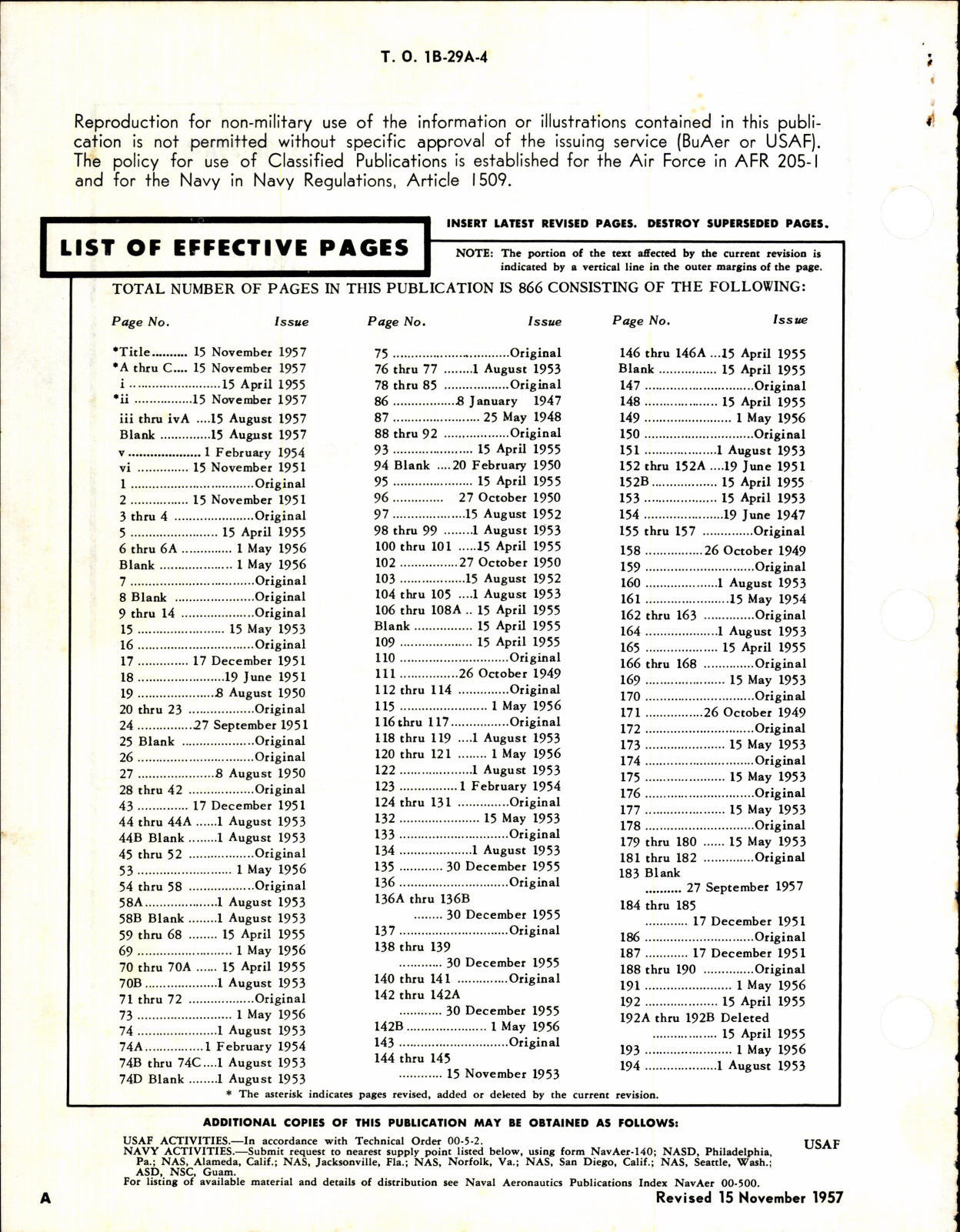 Sample page 2 from AirCorps Library document: Illustrated Parts Breakdown for B-29A and WB-29A