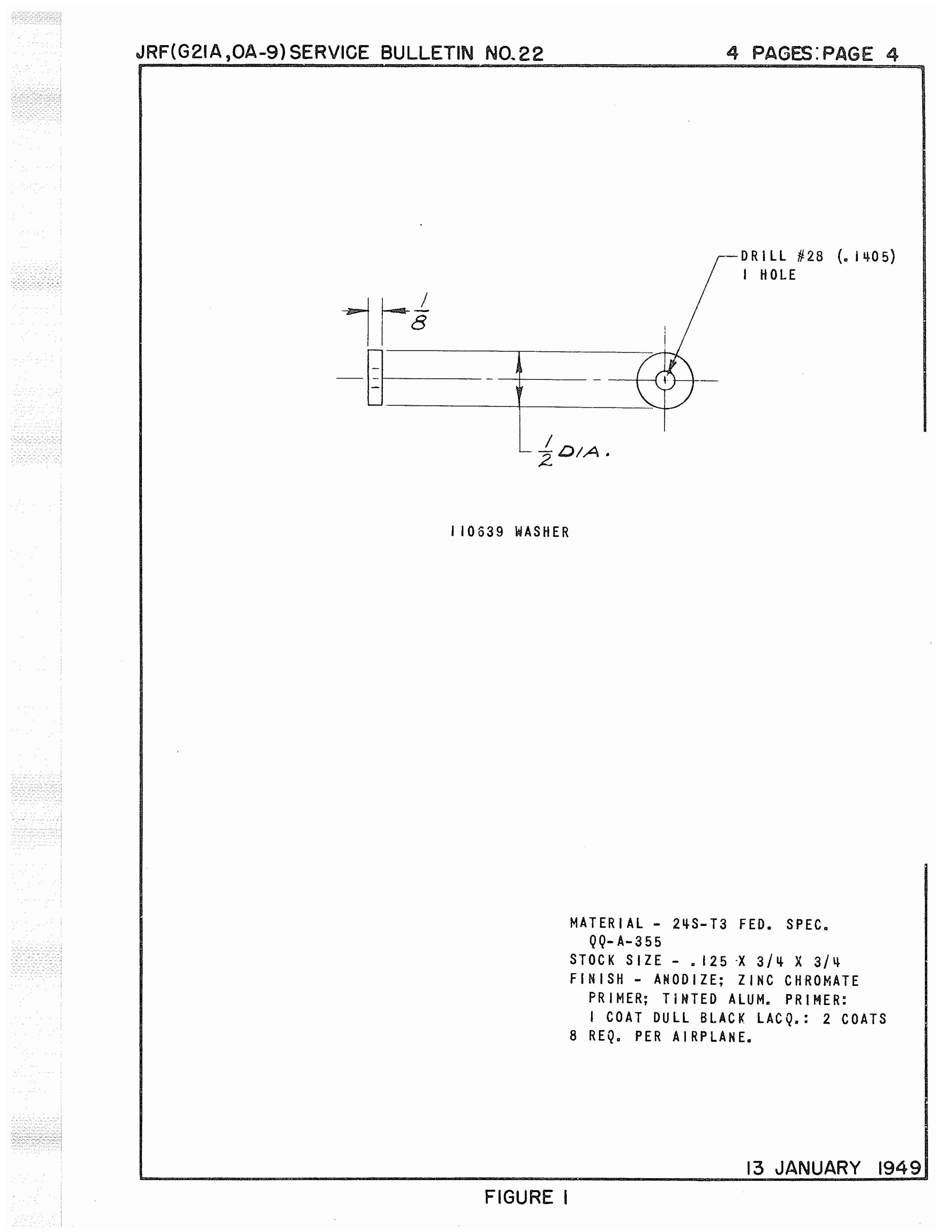 Sample page 6 from AirCorps Library document: Removal of Furnishings, Cover, Gyro Horizon Indicator and Directional Gyro Air Filter Body for JRF Aircraft