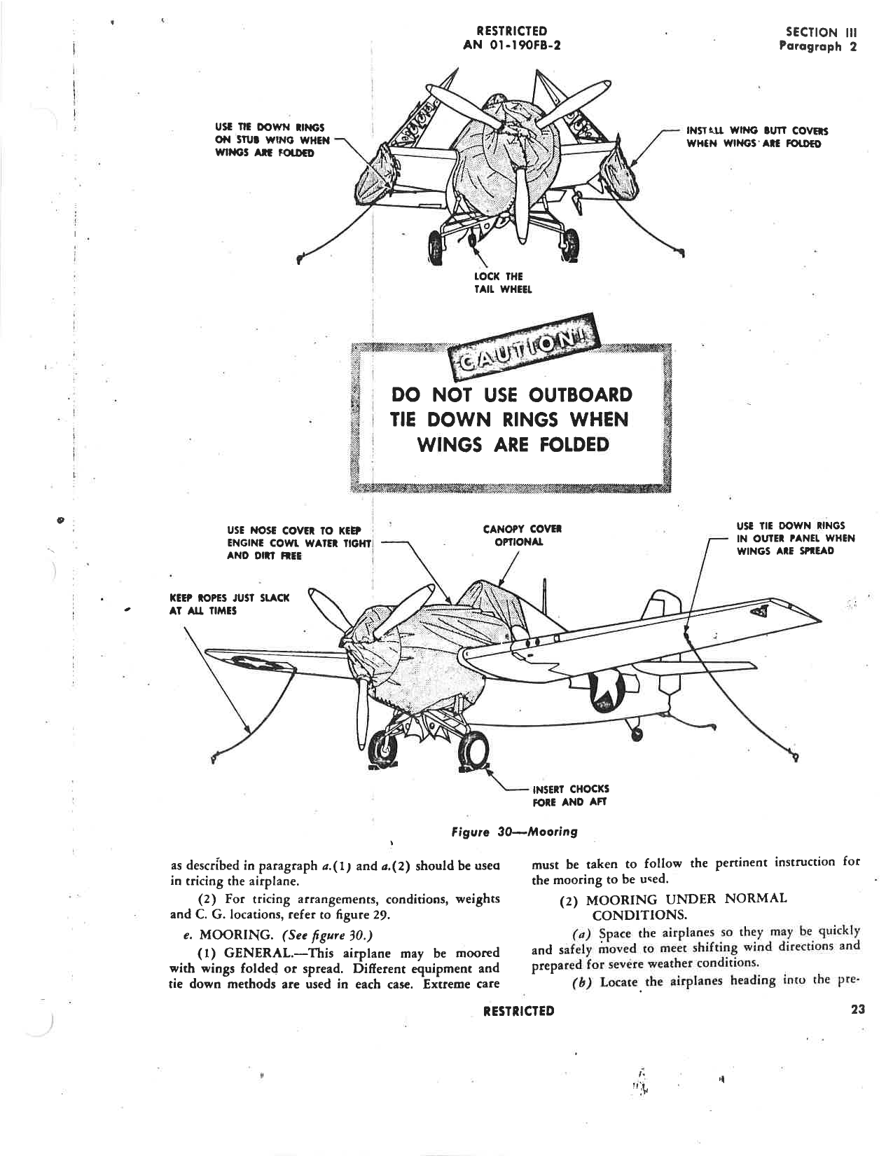 Sample page 36 from AirCorps Library document: Wildcat FM-2 - Preliminary Erection & Maintenance Handbook