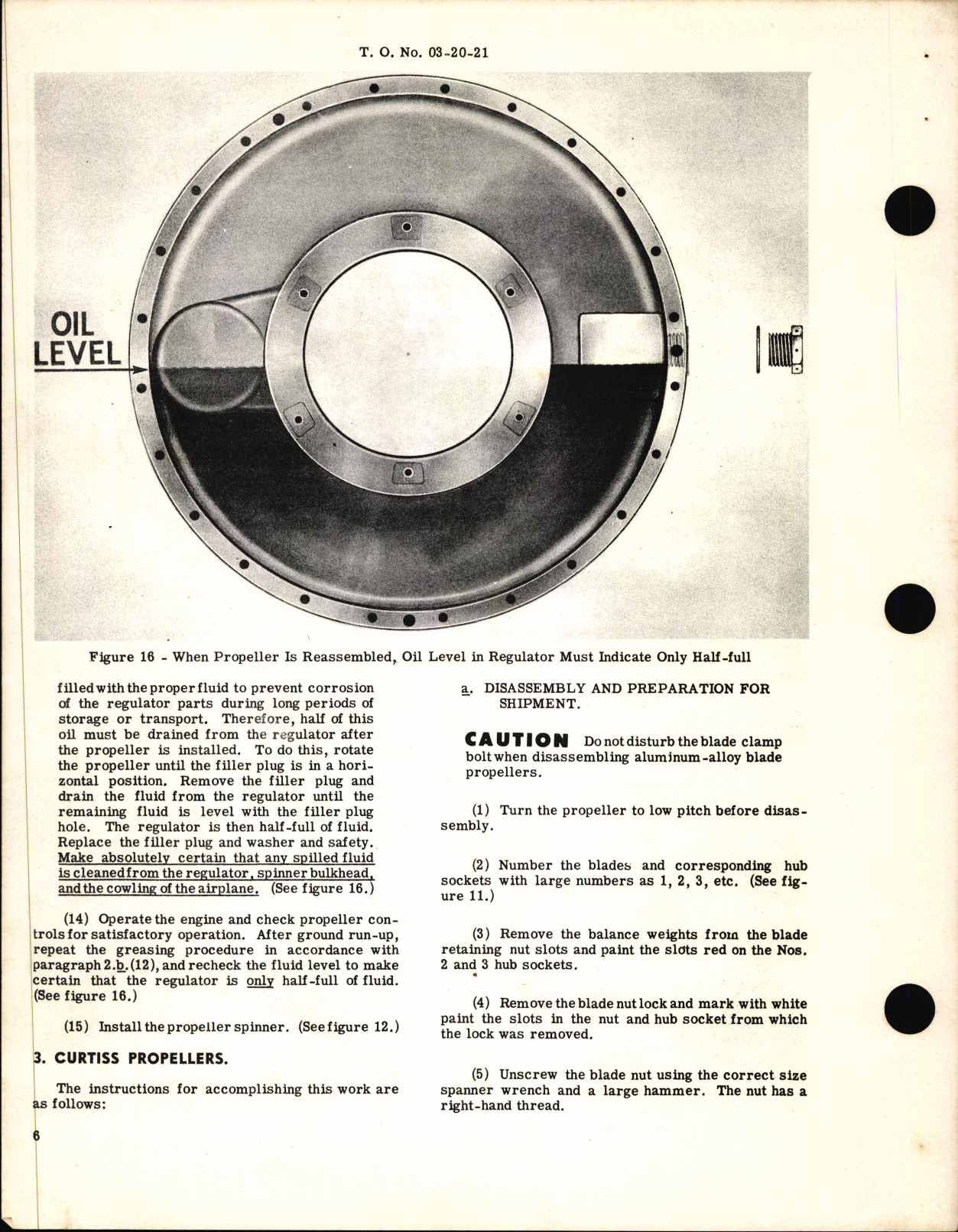 Sample page 6 from AirCorps Library document: Propellers and Accessories - Shipment of Disassembled Propellers 