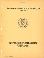 Section 11 - Aluminum Alloy Blade Propeller (Three Blade)