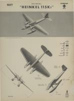Heinkel 115K2 Recognition Poster