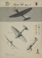 Aichi Type 99 MK-2 Vall II Recognition Poster