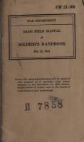 Soldier's Handbook - Basic Field Manual