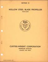 Section 15 - Hollow Steel Blade Propeller (Four Blade)