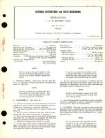 Overhaul Instructions with Parts Breakdown for Motor Actuated 1-1/4  In. Butterfly Valve Part No. 4125-17 