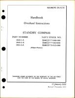 Overhaul Instructions for Standby Compass Part Nos. 1840-1-A, 1840-2-A, 1841-2-A 