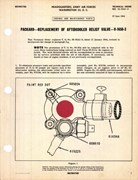 Replacement of Aftercooler Relief Valve for V-1650-3