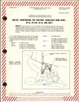 Reinforcing the Vertical Stabilizer Rear Spar for BT-13, BT-13A, BT-15, and SNV-1