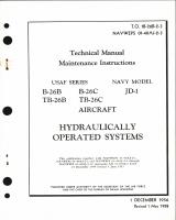 Maintenance Instructions for B-26B, B-26C, TB-26B, TB-26C, and JD-1 - Hydraulically Operated Systems