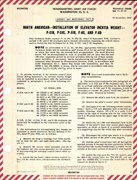 Installation of Elevator Inertia Weight for P-51B, C, D, and F-6C and D