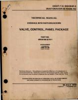 Overhaul with Parts Breakdown for Valve Control Panel Package - Part HP610100-2C10-1