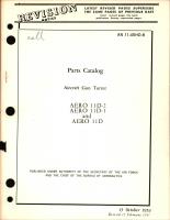 Parts Catalog for Aircraft Gun Turret Aero 11D-2, 11D-1, & 11D