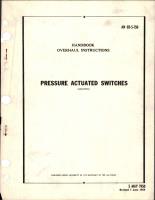Overhaul Instructions for Pressure Actuated Switches