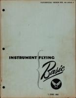 Basic Instrument Flying without Radio Aids