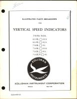 Illustrated Parts Breakdown for Kollsman Vertical Speed Indicators