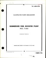 Illustrated Parts Breakdown for Submerged Fuel Booster Pump Model TF-58600
