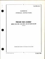 Handbook of Overhaul Instructions for Pressure Tank Assembly Models 48-G-100-1, 48-G-200-1, 48-B-107, 48-B-109