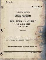 Overhaul Instructions with Parts for Nose Landing Gear Assembly - Part 5100 Series